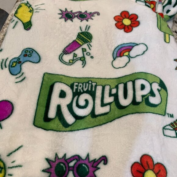 Fruit Roll Ups Candy Plush Throw Oversized NWT - Picture 7 of 7